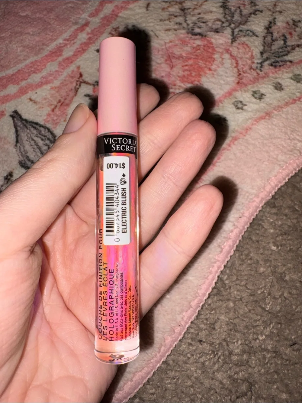 Victoria's Secret Holo Glow Lip Top Coat – Pink